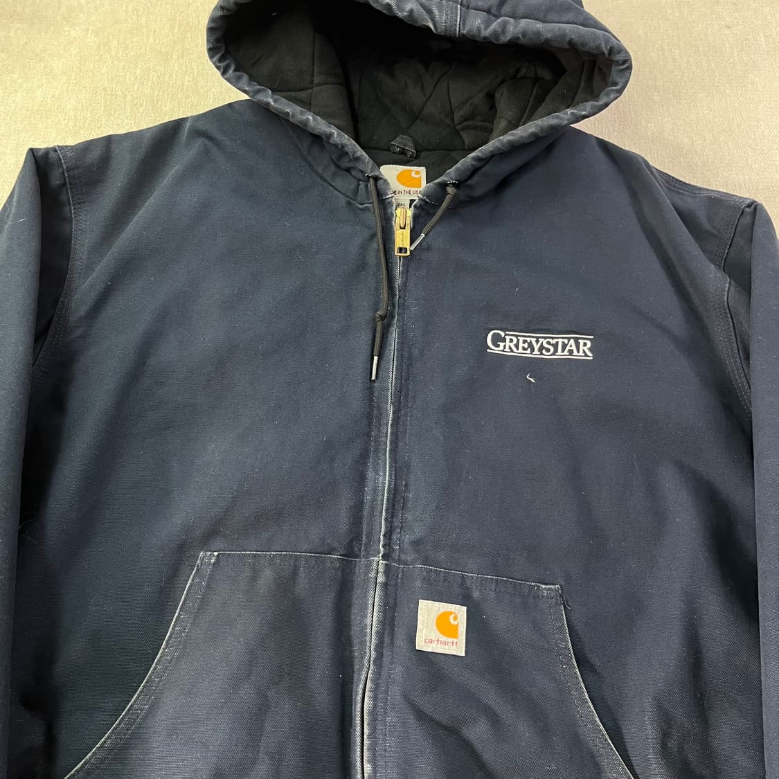 110 칼하트 j140 다크네이비 액티브 워크자켓 상품이미지2