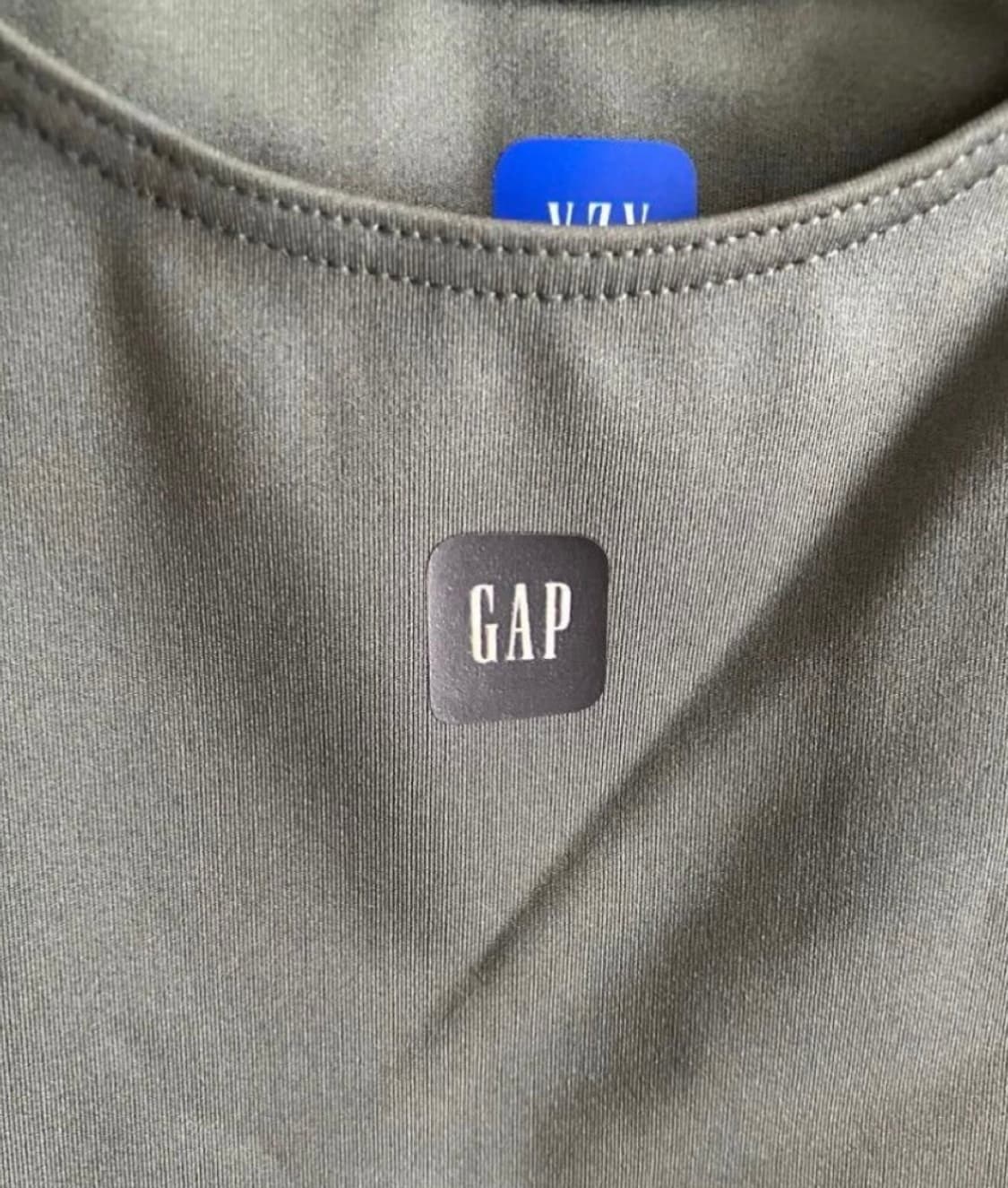 (새상품) 이지 갭 우먼스 탱크 탑 M 다크그린 상품이미지5