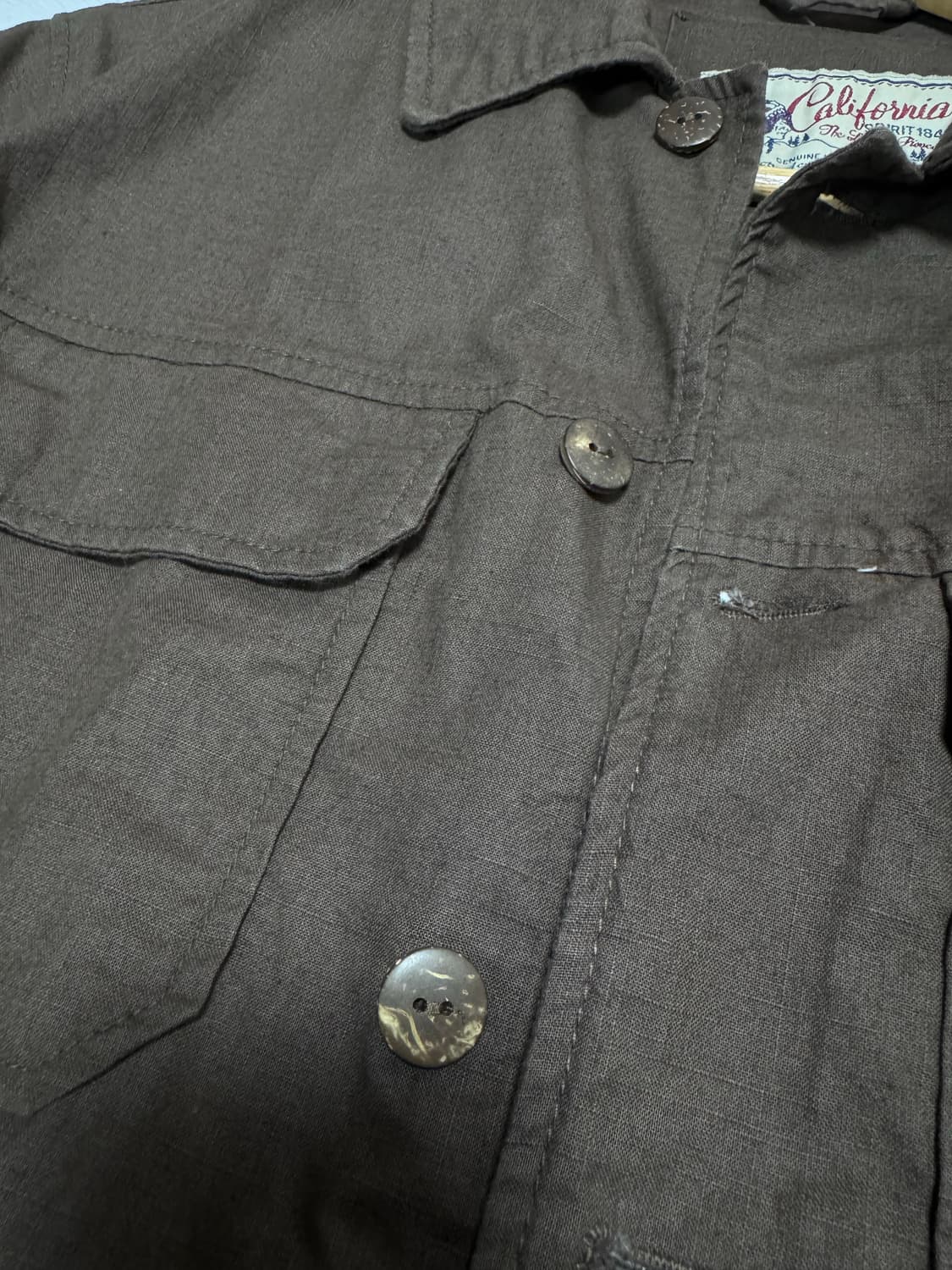 캘리포니아 자켓 브라운 상품이미지3