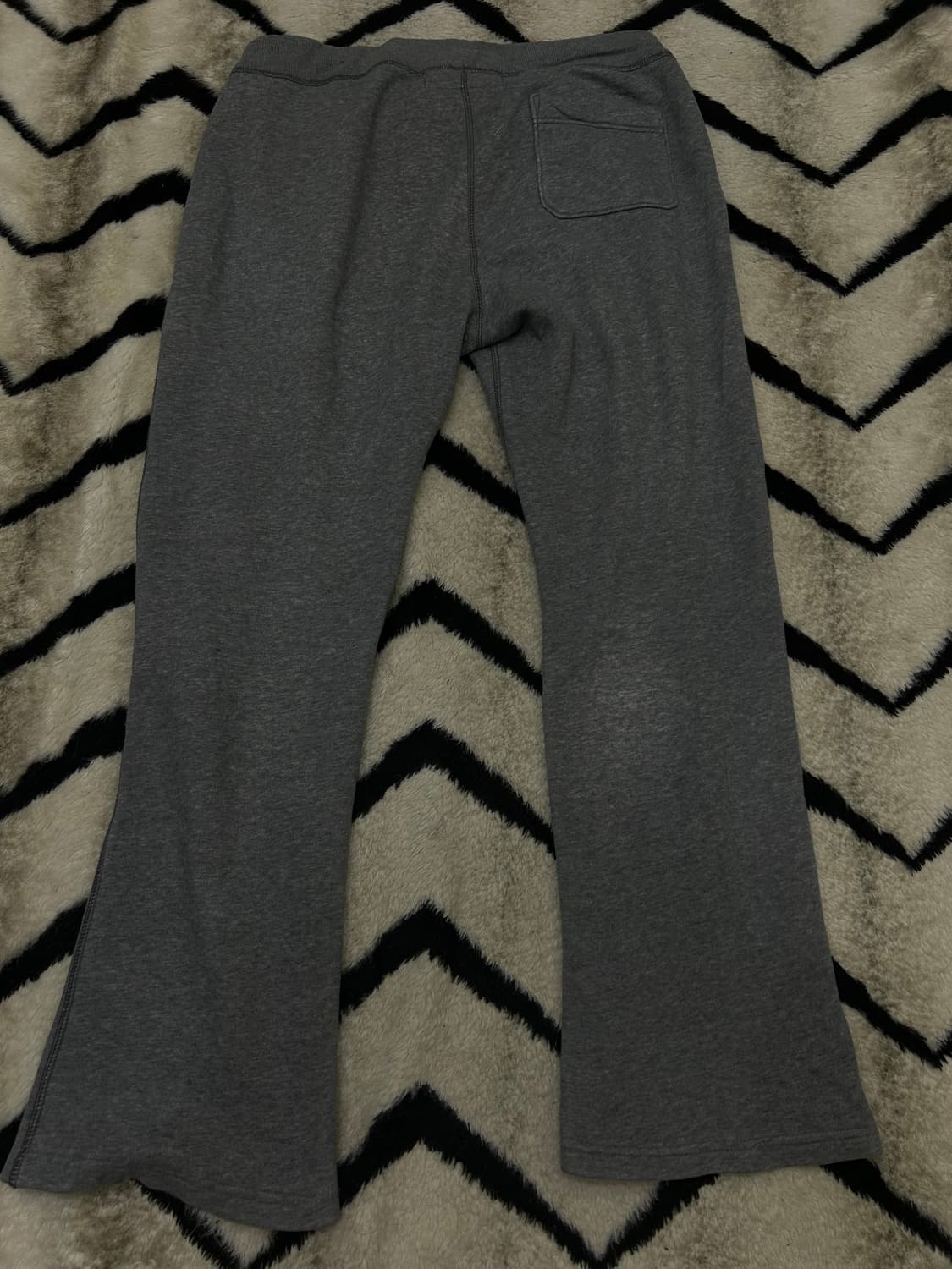 [실측XL]아베크롬비 스펠아웃 트레이닝 팬츠/그레이/기모 상품이미지3