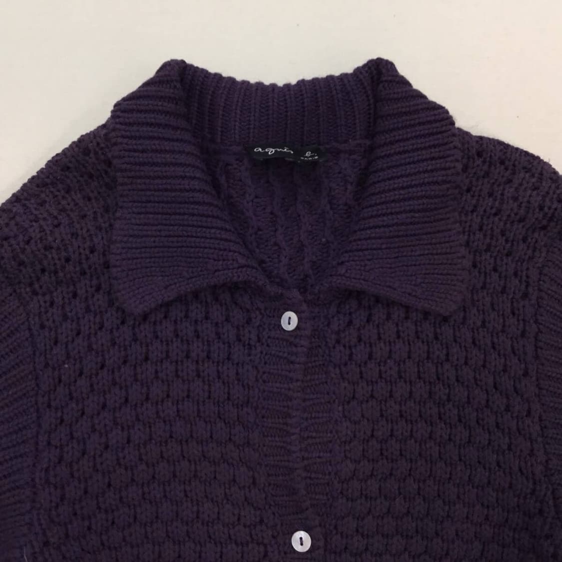 agens b purple cardigan  상품이미지3