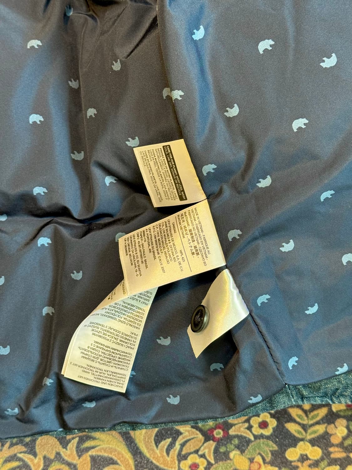 리바이스 데님 덕다운 패딩 상품이미지5