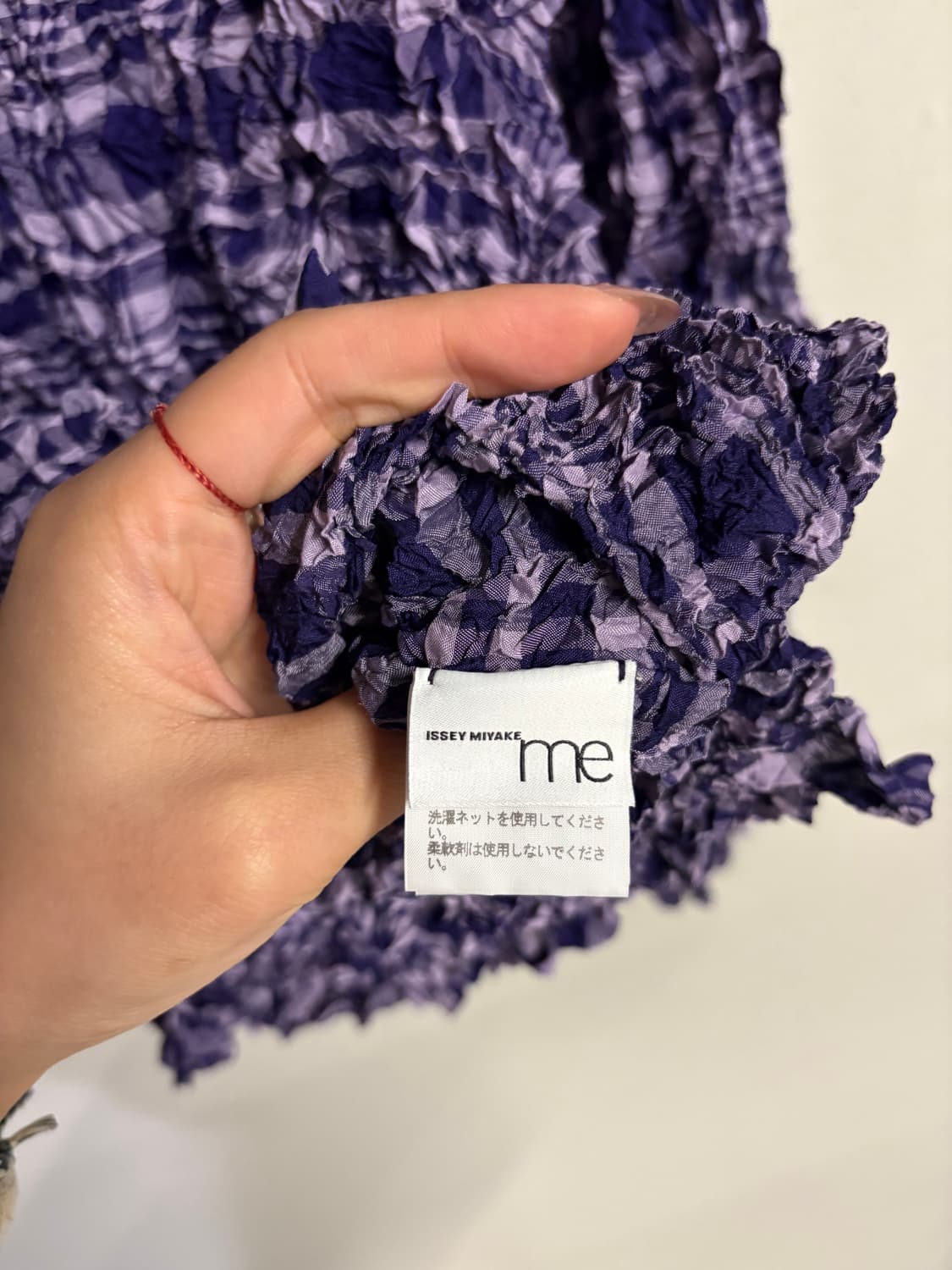 ISSEY MIYAKE me crinkle check shirt  상품이미지8