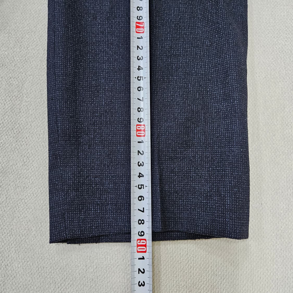 82 지오송지오 네이비 슬림핏 팬츠 0316Y 상품이미지8