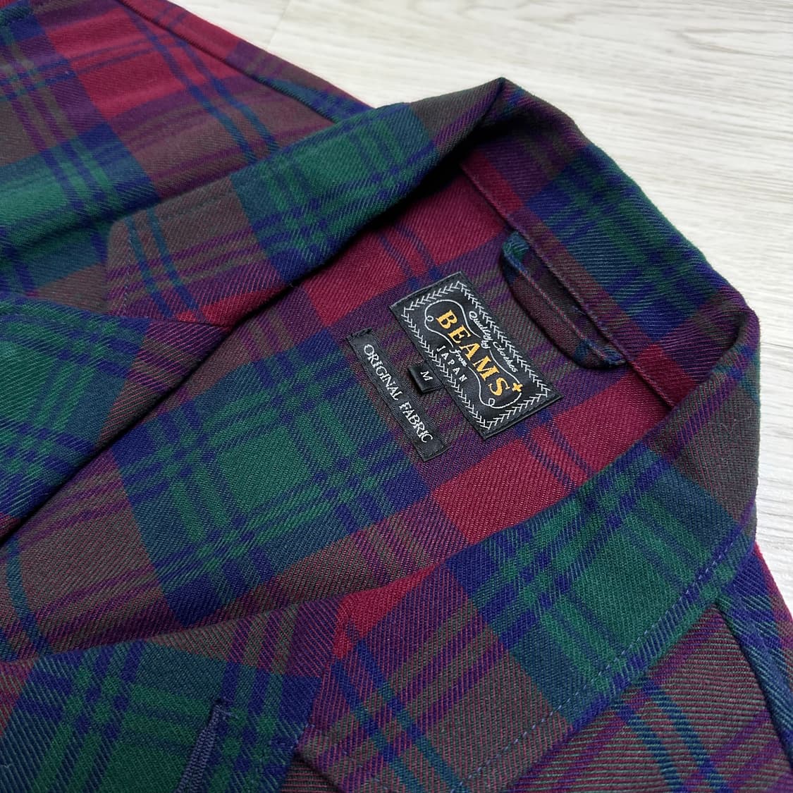 빔즈 플러스 체크자켓 상품이미지5