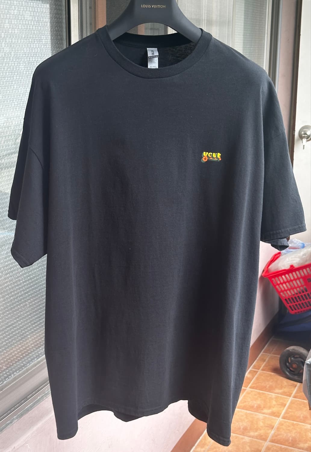 [ycut] 뉴레트로 디제잉 풀 그래픽 반팔 티셔츠 블랙 (2XL/심리스 상품이미지2