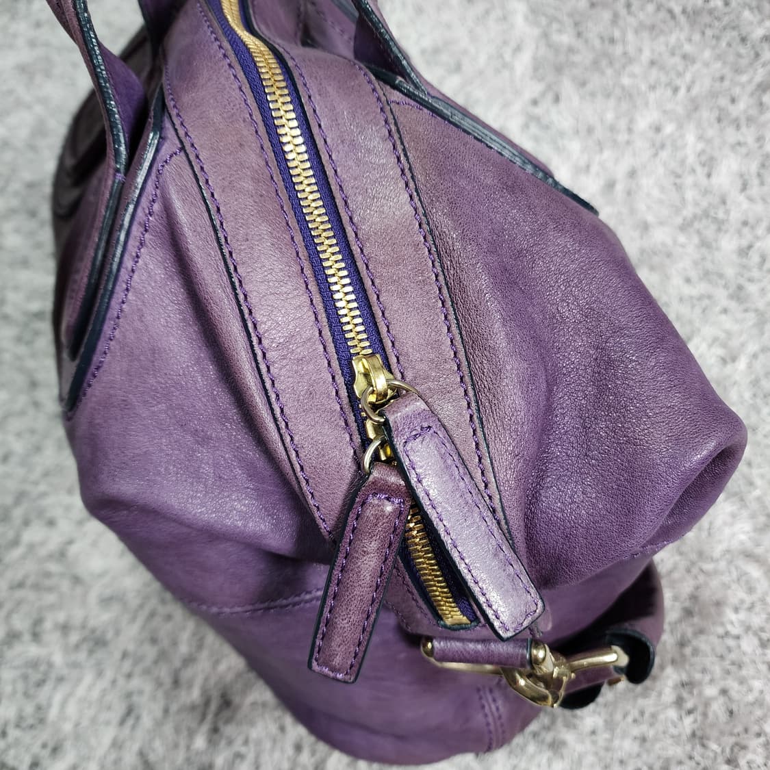 지방시 나이팅게일 퍼플 토트백 숄더백 상품이미지7