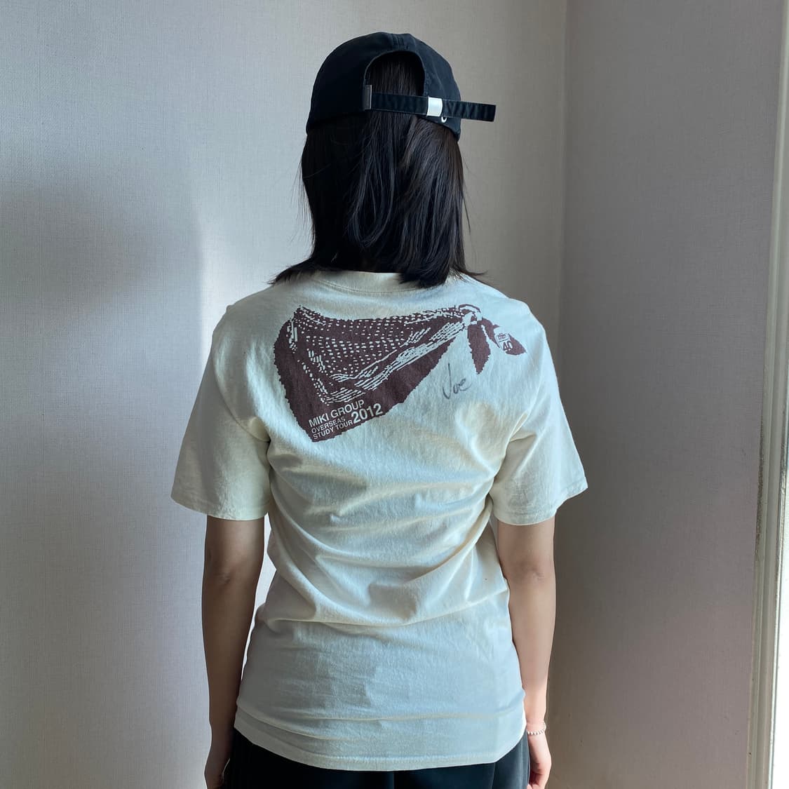 🌾 [Rare] Hanes 'MIKI GROUP 2012' 빈티지 그래 상품이미지2
