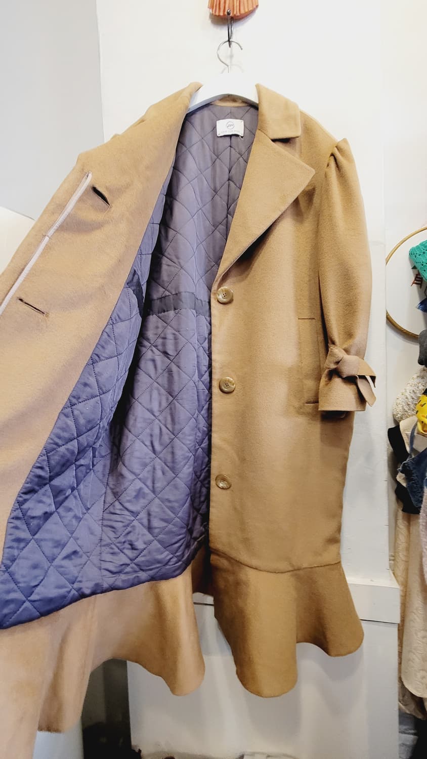 Love for robe 울 캐시미어 프릴코트 상품이미지7