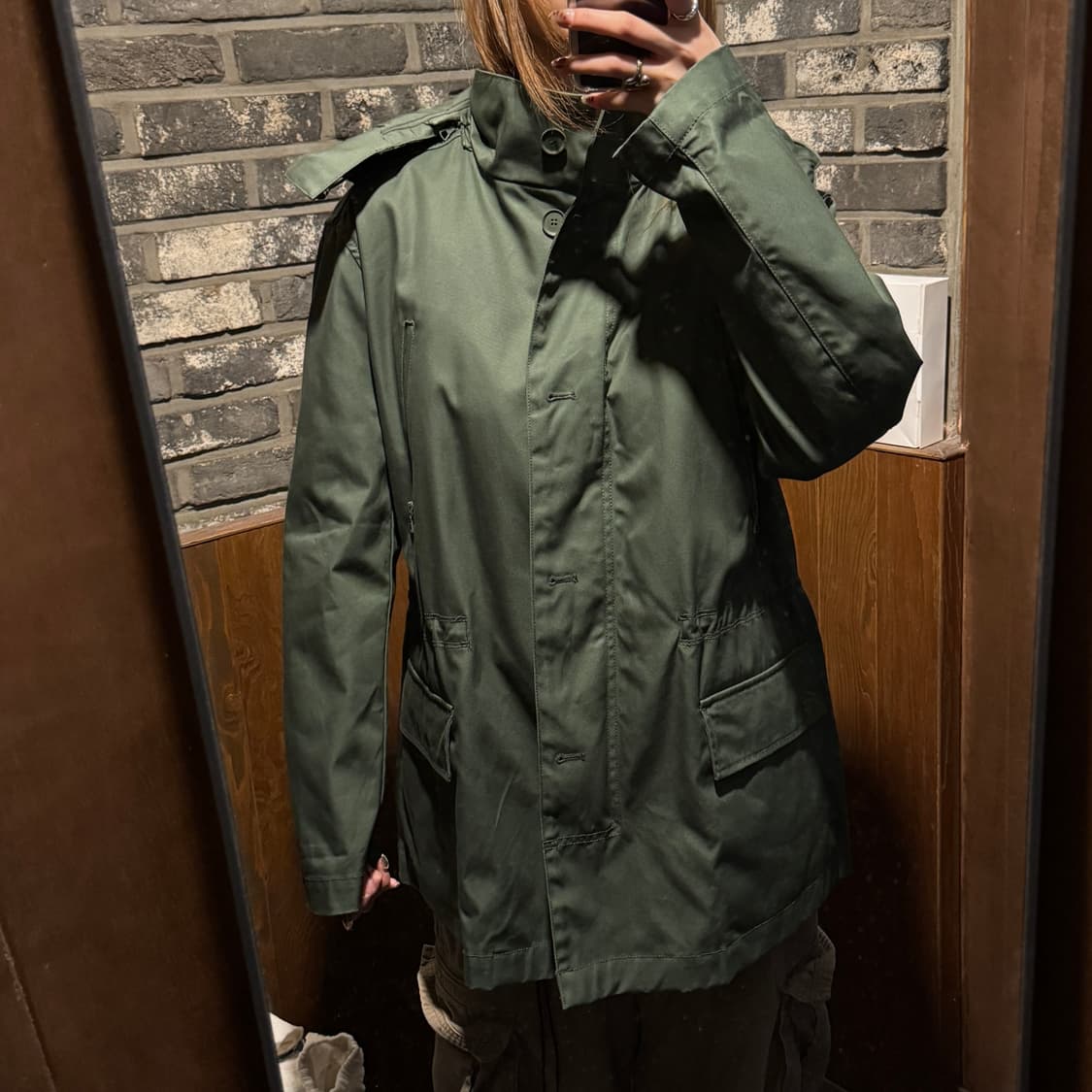 36) 라코스테 우먼즈 후드 필드 자켓 점퍼 상품이미지8