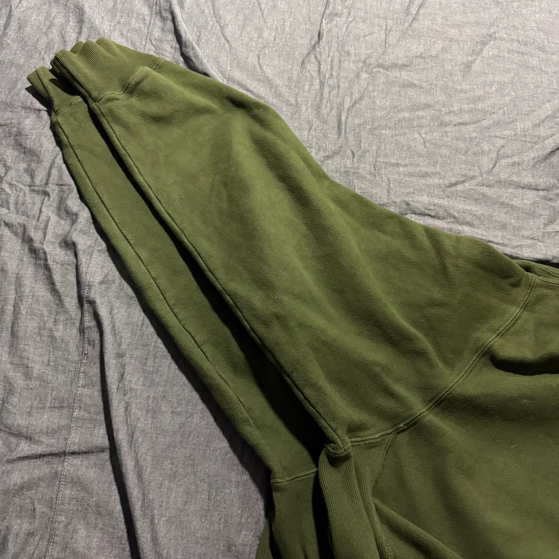 Reverse Weave Pullover Hood Shirts 상품이미지6