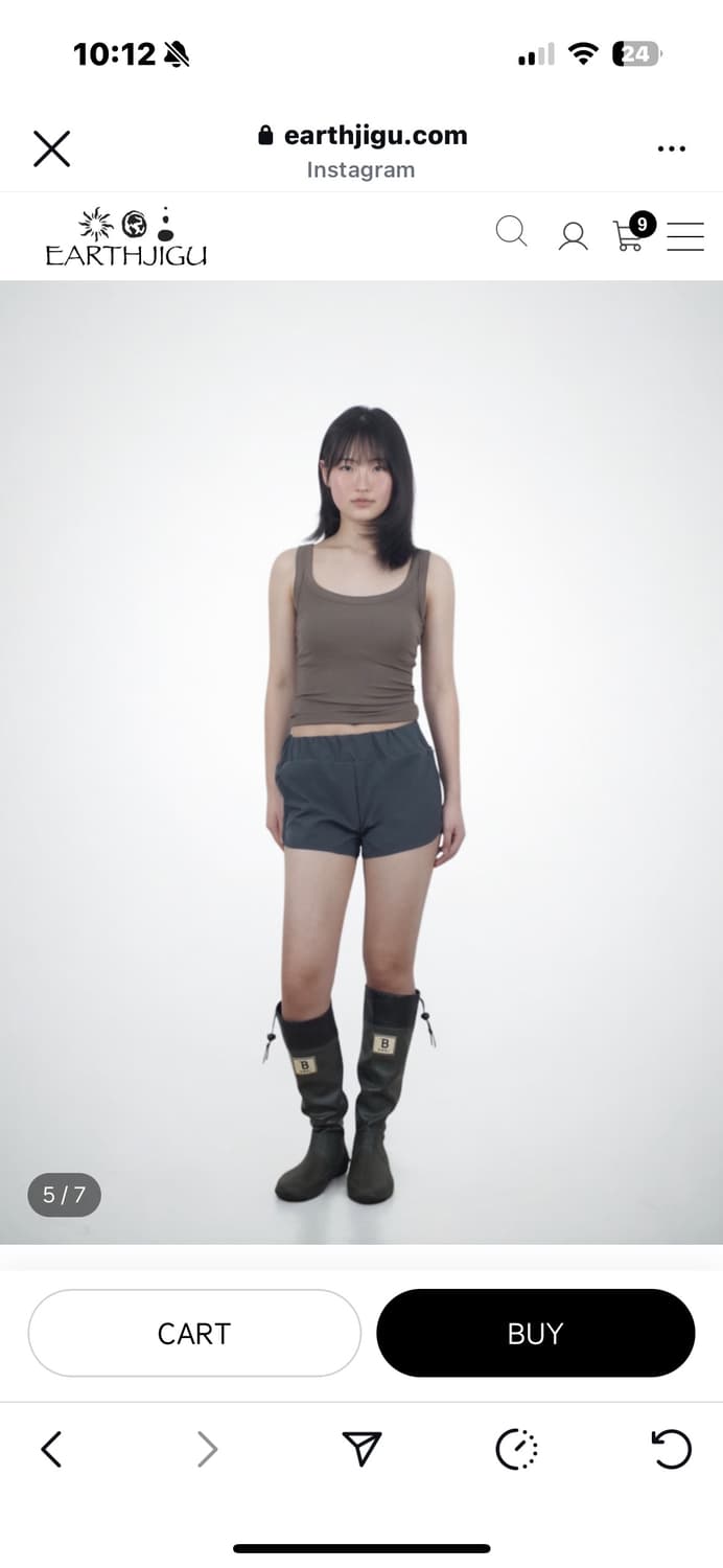 얼스지구 earthjigu 숏츠 상품이미지1