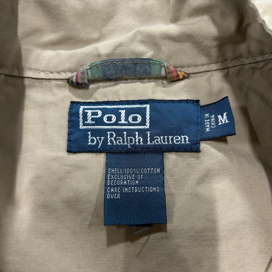 폴로랄프로렌 바라쿠다 코트쉘 버튼 자켓 95 상품이미지2