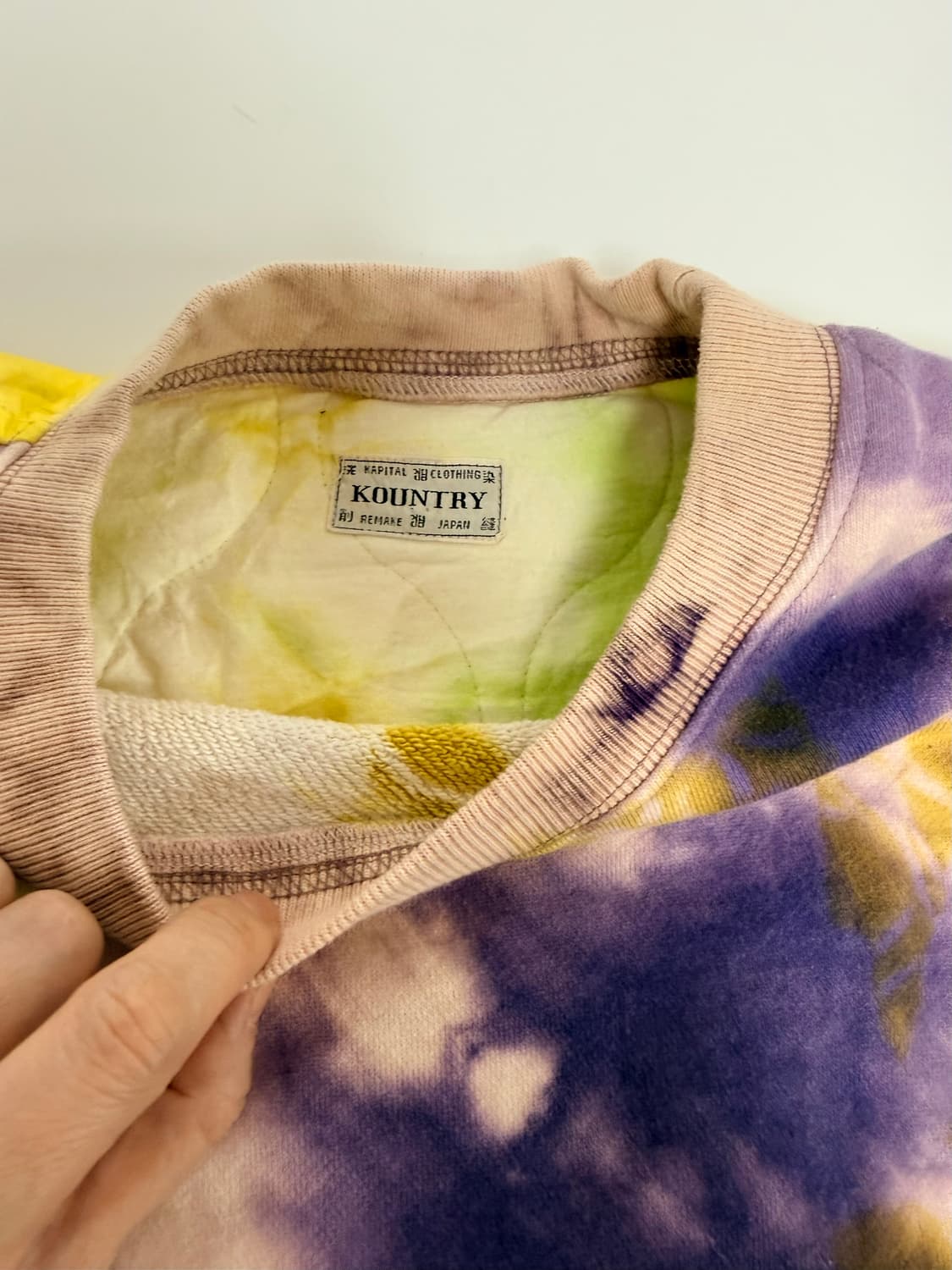 캐피탈 타이다이 맨투맨 상품이미지6