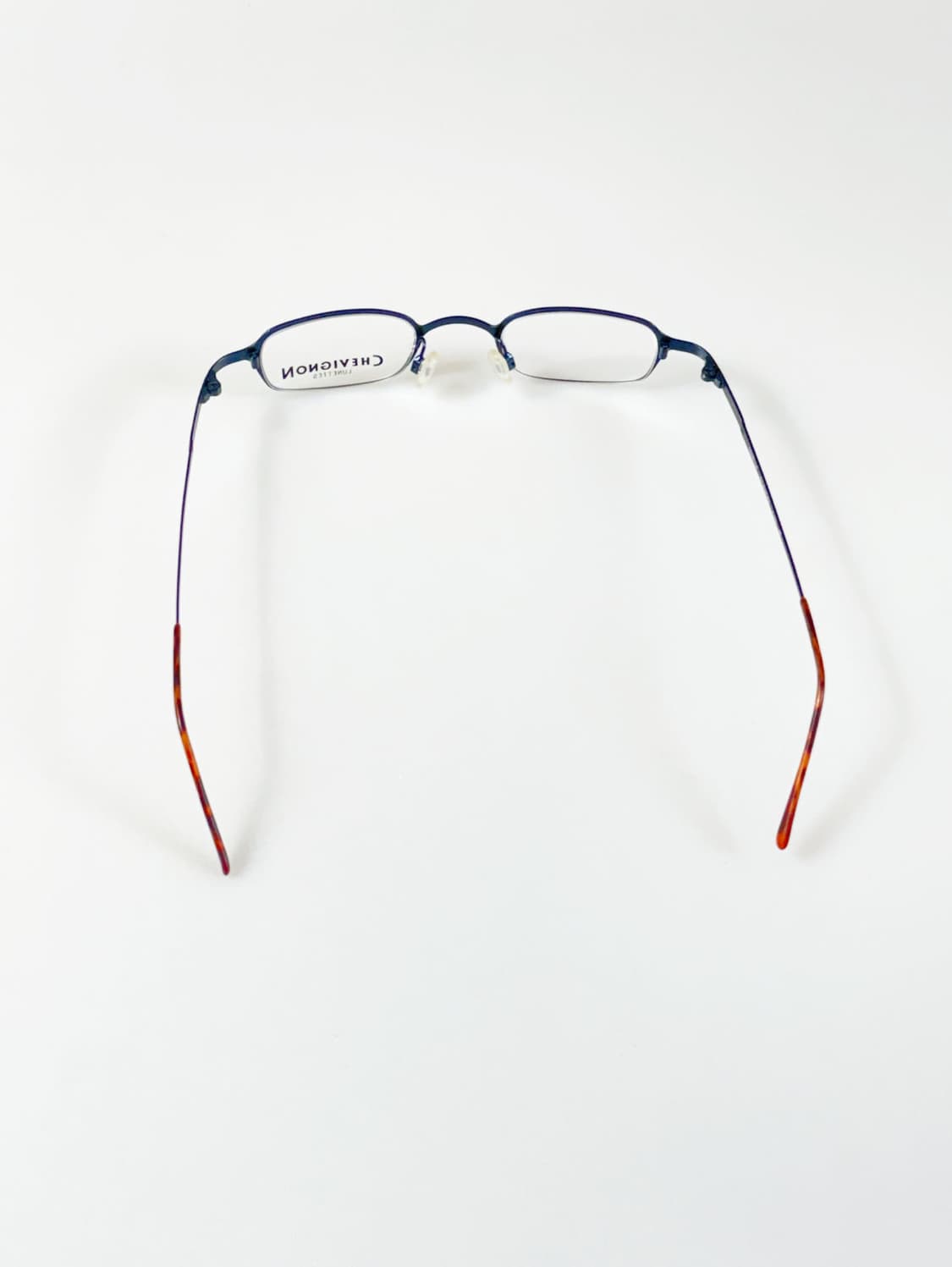 CHEVIGNON LUNETTES 네이비 메탈 스퀘어 빈티지 안경 상품이미지5