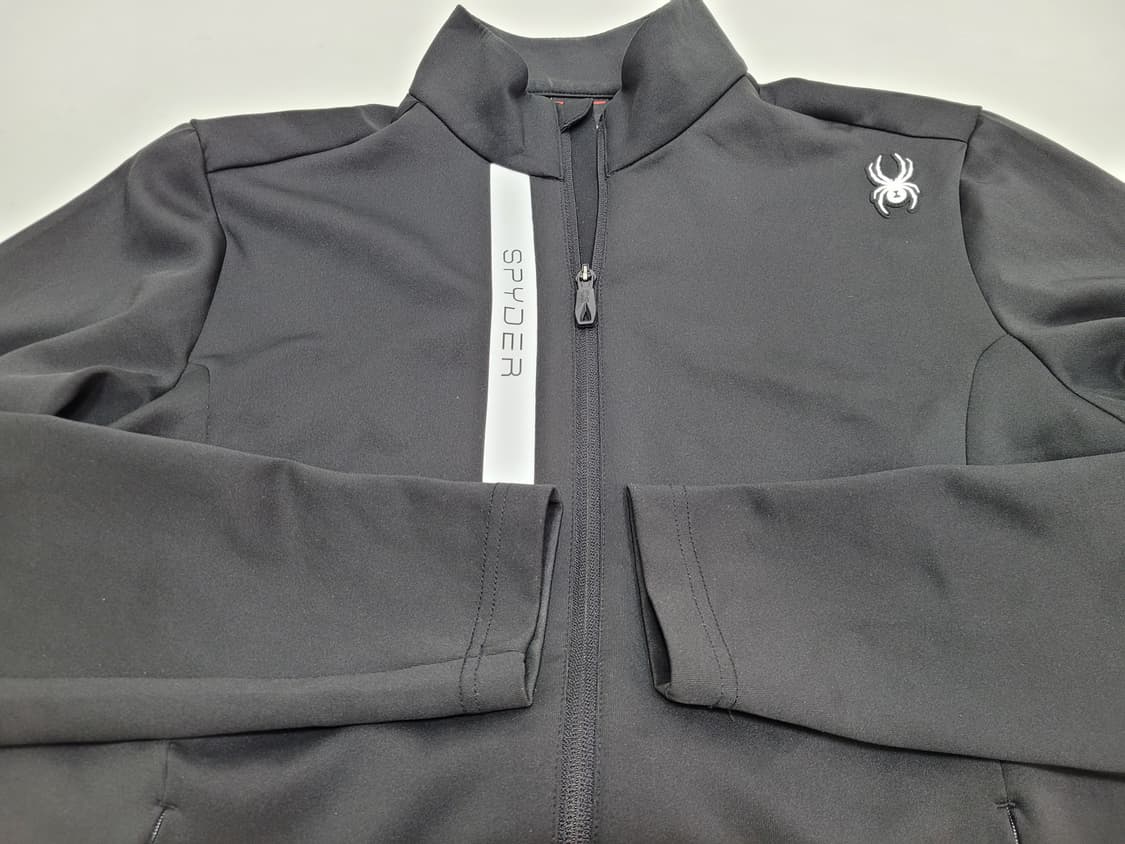 SPYDER 24FW 스파이더 풀집업 트랙탑 자켓 / 남 100 블랙
 상품이미지4