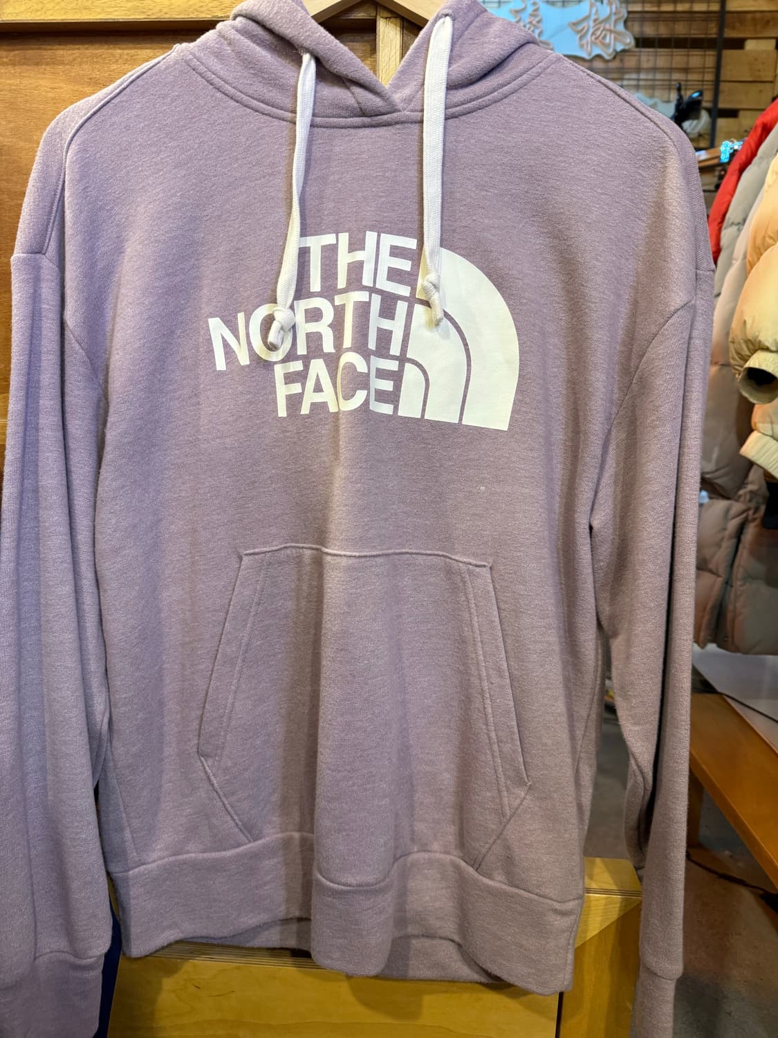 노스페이스 연보라 후드티 상품이미지1