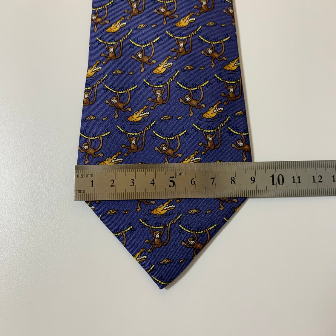 에르메스(HERMES) 명품넥타이 A+등급 클래식정장 8.9cm 상품이미지9