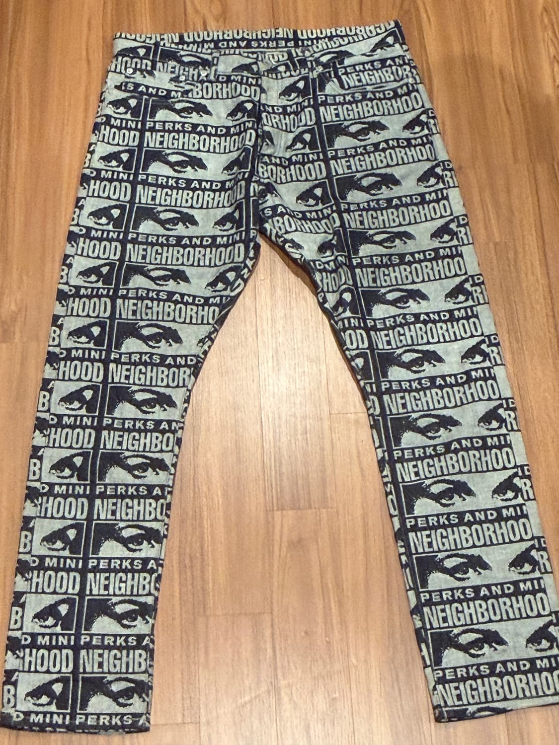 네이버후드 데님바지 상품이미지1