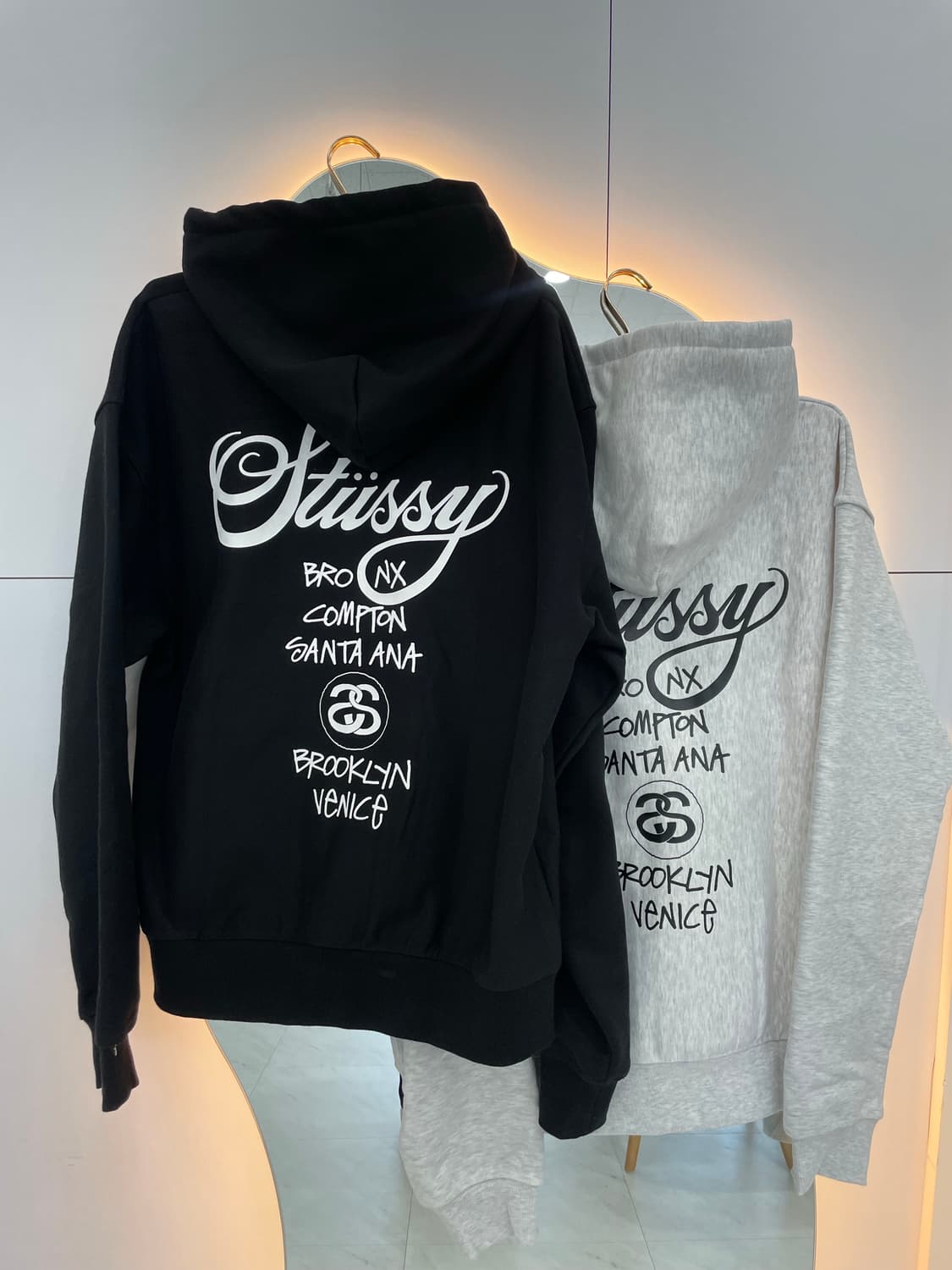 [새상품] 스투시 월드투어 남여공용 후드집업 상품이미지2