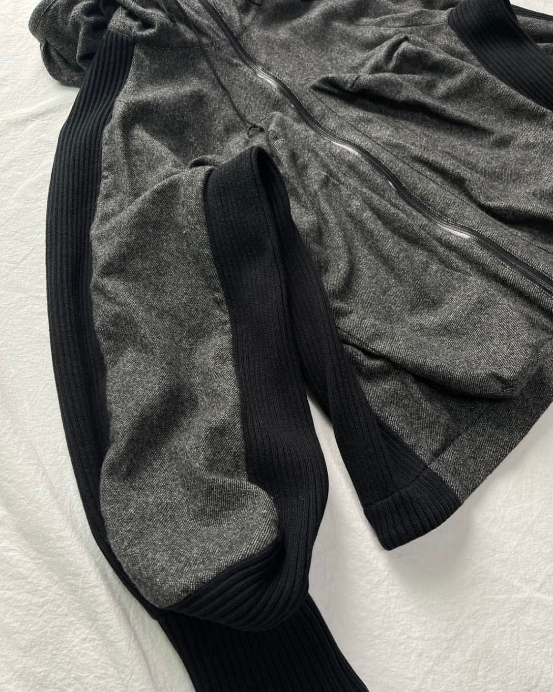 [M] SOE 06-07aw 소이 도쿄 울 헤비 후디드 집업 자켓 상품이미지4