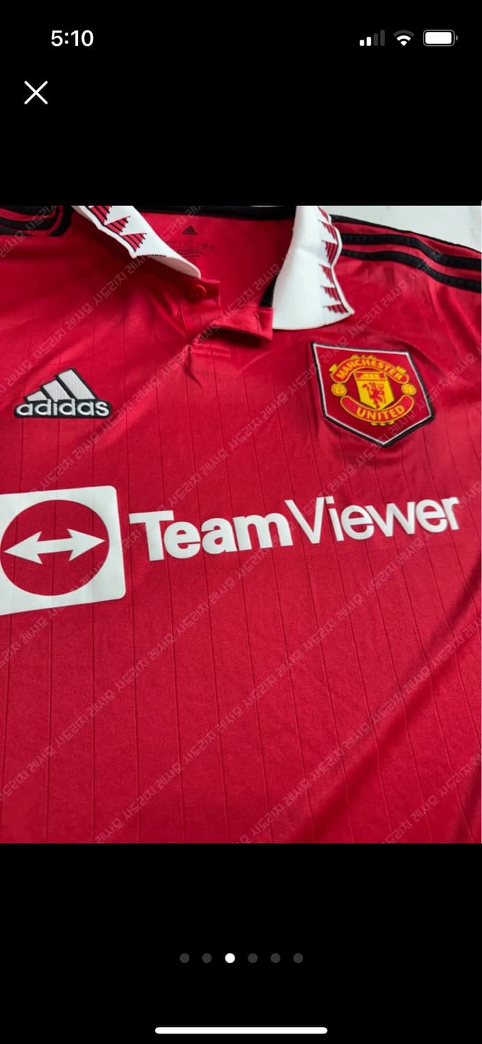 [L]22-23 아디다스 맨체스터 유나이티드 홈 유니폼 상품이미지3