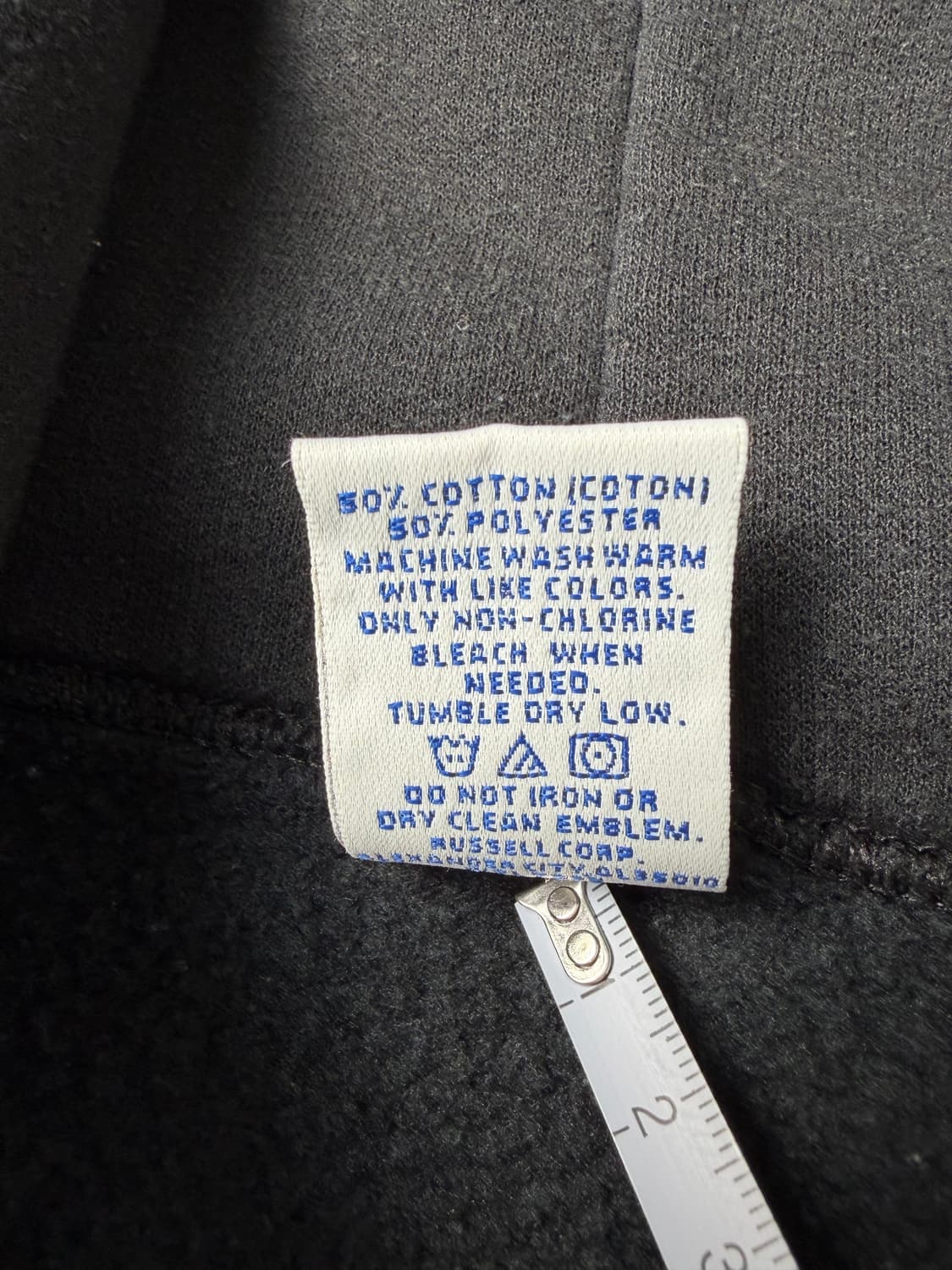 90s Russell Two Tone Zip Up Hoodie 상품이미지4