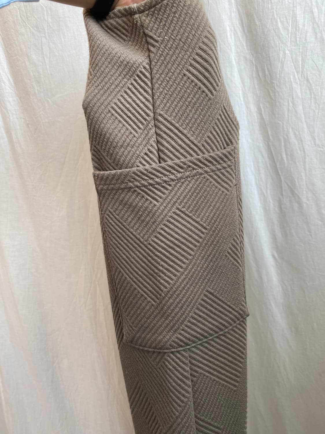 카키브라운 원피스(M) 상품이미지8