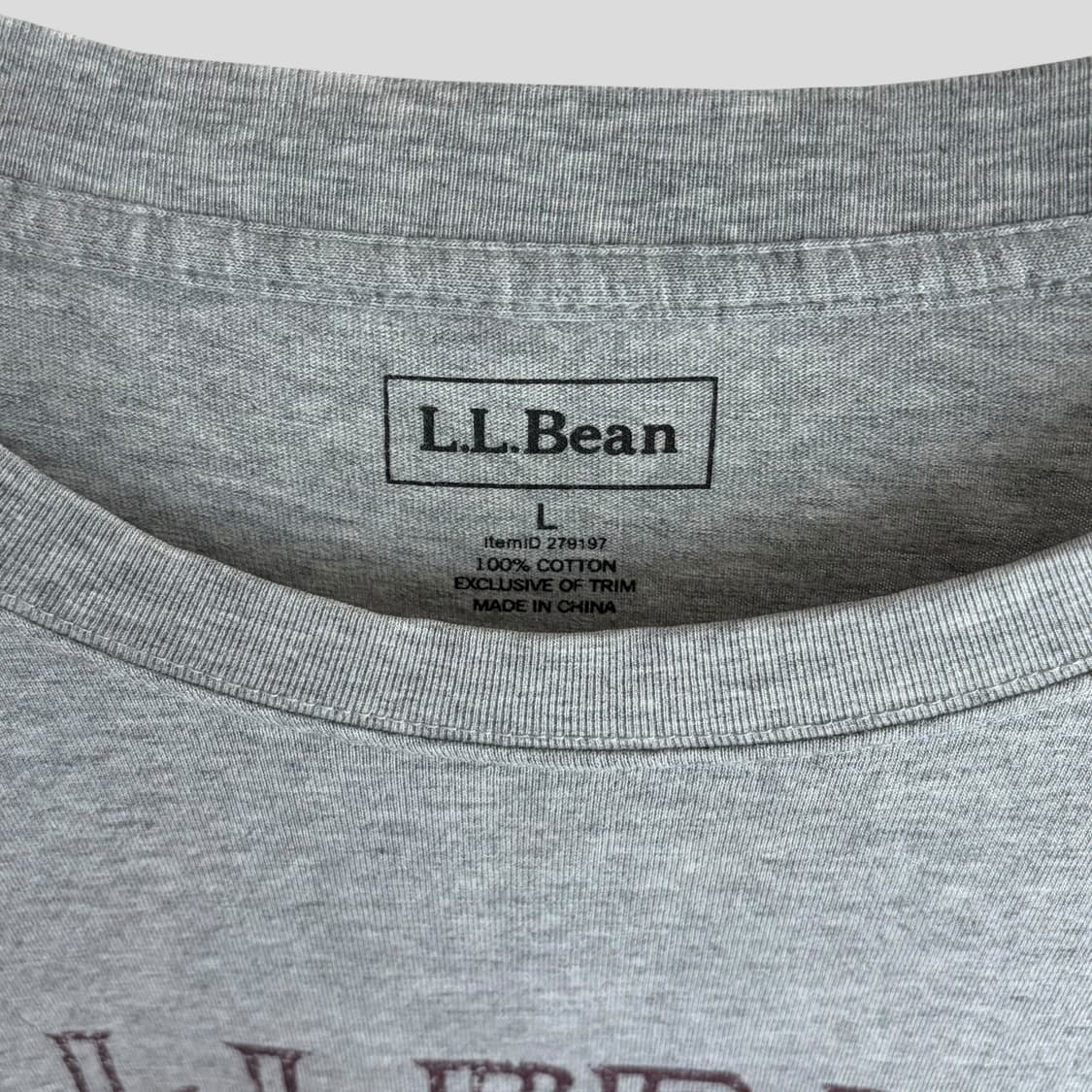 (L)L.L.bean 엘엘빈 긴팔티셔츠 상품이미지3