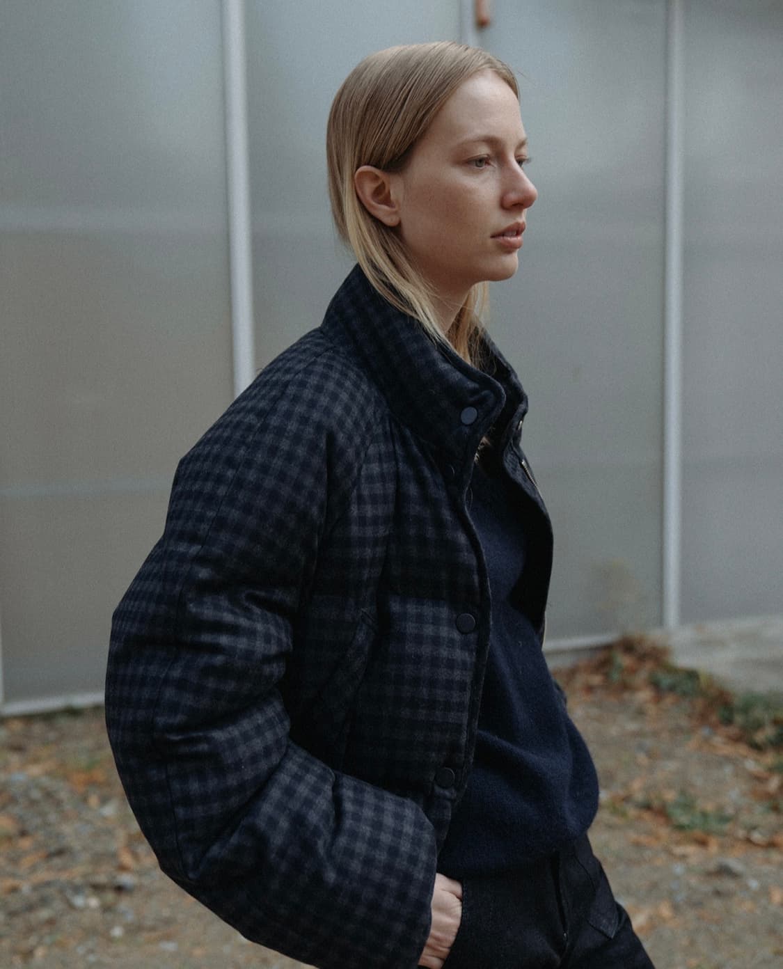 낫띵리튼 크롭푸퍼패딩 (hale navy) 상품이미지1