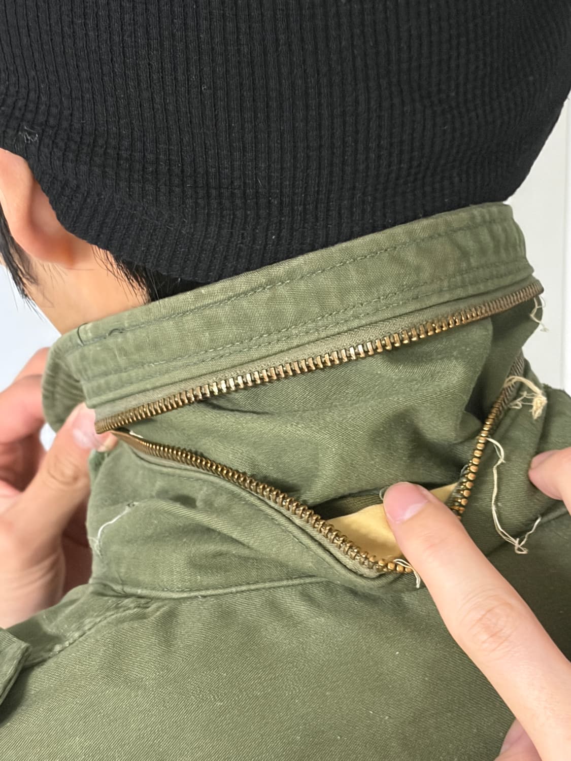 80s 오리지널 3세대 M65 필드자켓 상품이미지5