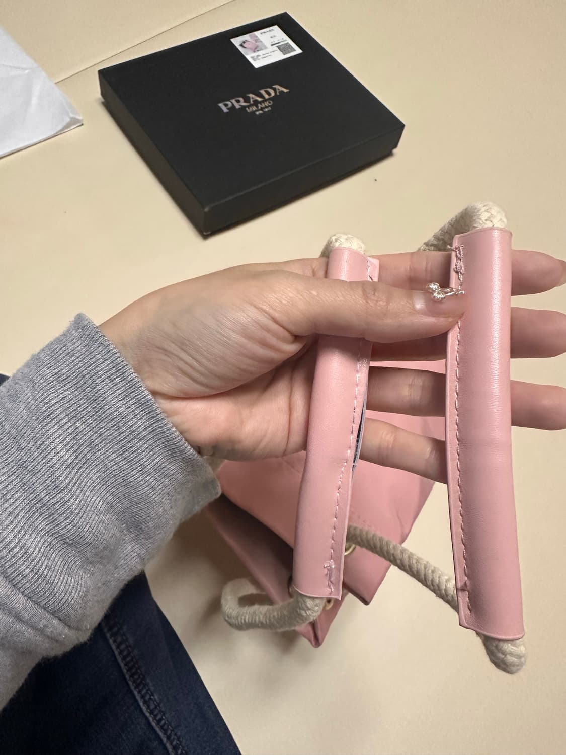 업사이클링 프라다 복조리 가방 상품이미지2