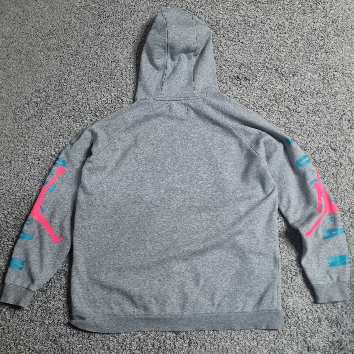 나이키 조던 점프맨 회색 후드 티셔츠 xl 110 빅사이즈 빈티지 상품이미지2