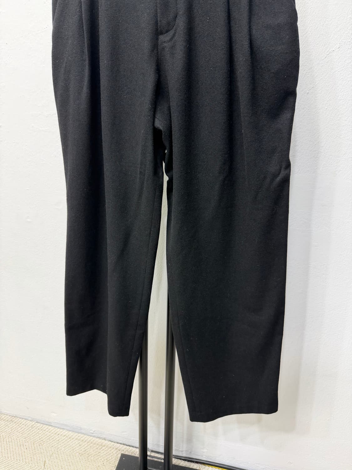 정품) 타임옴므 24ss 캐시미어 와이드 슬랙스 팬츠 78(30) 상품이미지3