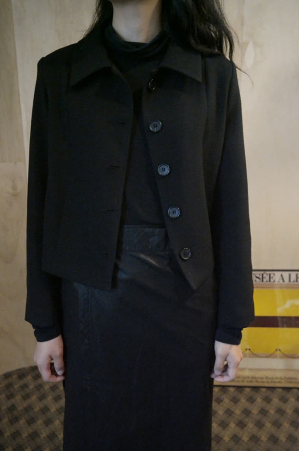 에프터먼데이 cropped concise jacket 상품이미지1