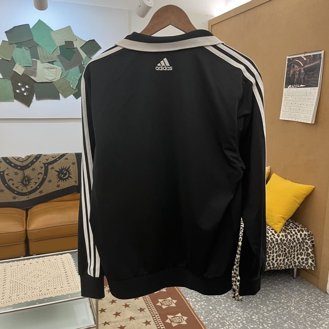 아디다스 올드스쿨 시그니처 로고 져지 집업 100 C10187 상품이미지4