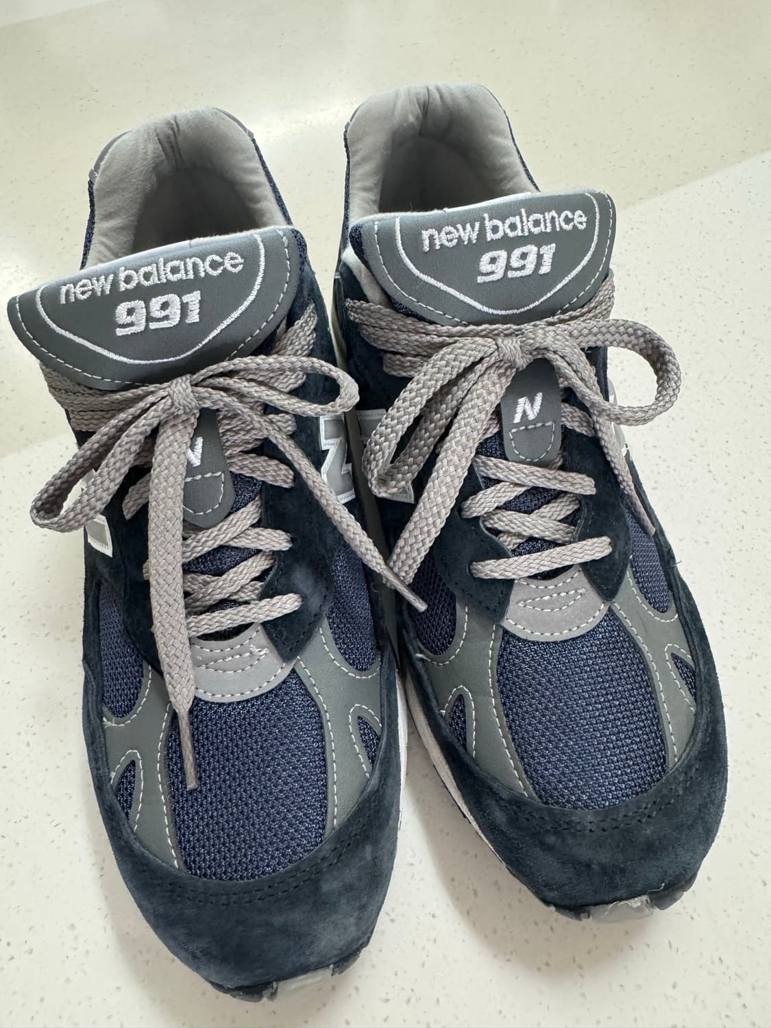 뉴발란스 991 Made in UK 네이비(UK7) 255 판매합니다. 상품이미지1