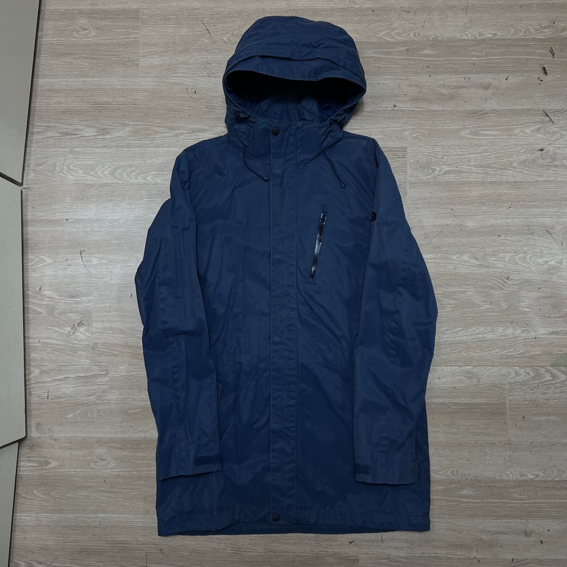노스페이스 화이트라벨 여성 바람막이 후드자켓 [네이비] L/100 상품이미지1