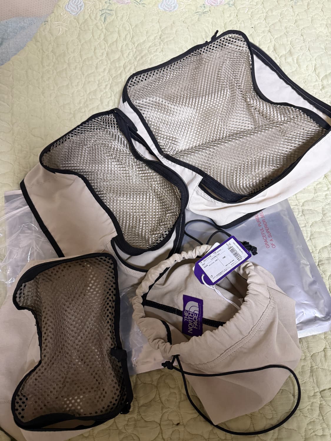 노스페이그퍼플라벨 파우치 라이트베이지 nn7362n 상품이미지1