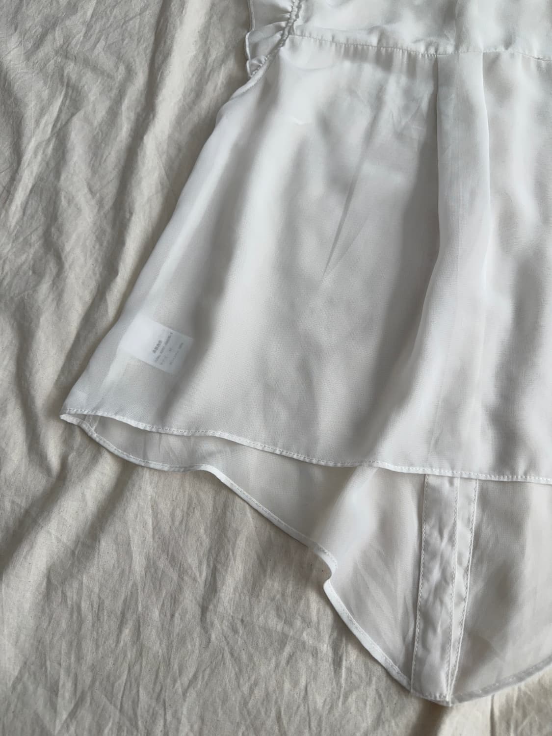 아이보리 러블리 쉬폰 블라우스 상품이미지5