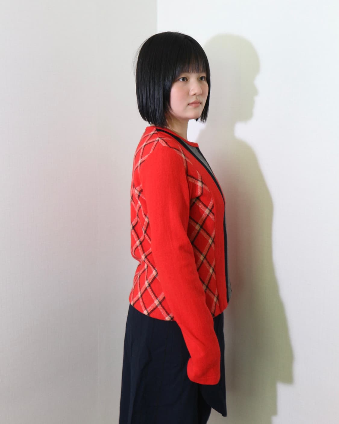 Tricot 2001 Red knit 상품이미지8