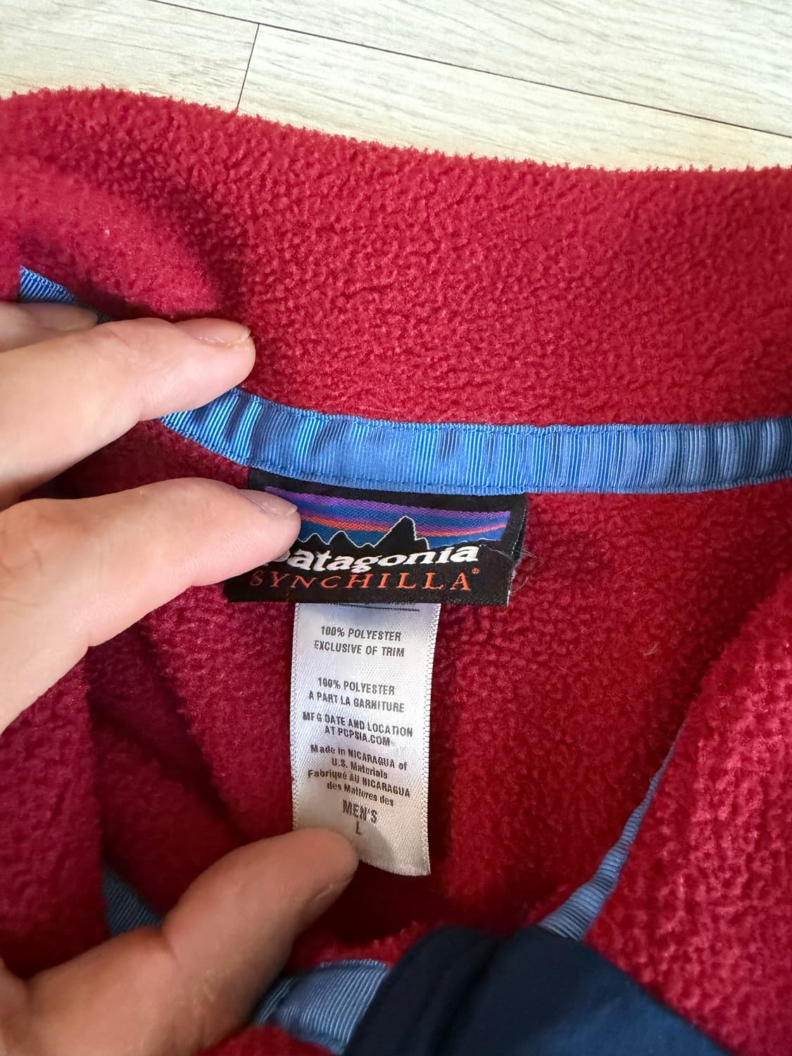파타고니아 빈티지 신칠라 스냅티 L 상품이미지2