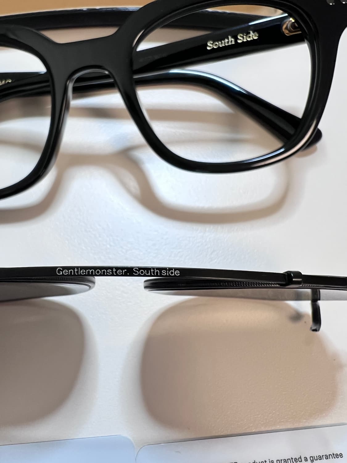 (미사용) 젠틀몬스터 사우스사이드01 + 정품 자외선차단 렌즈 상품이미지6