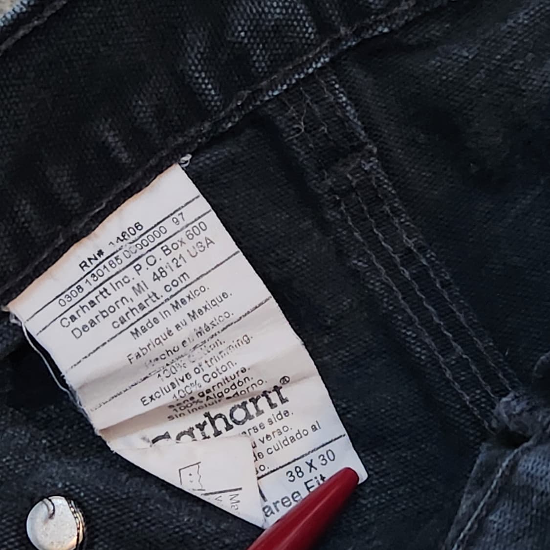 38)00's 칼하트 더블니 상품이미지8