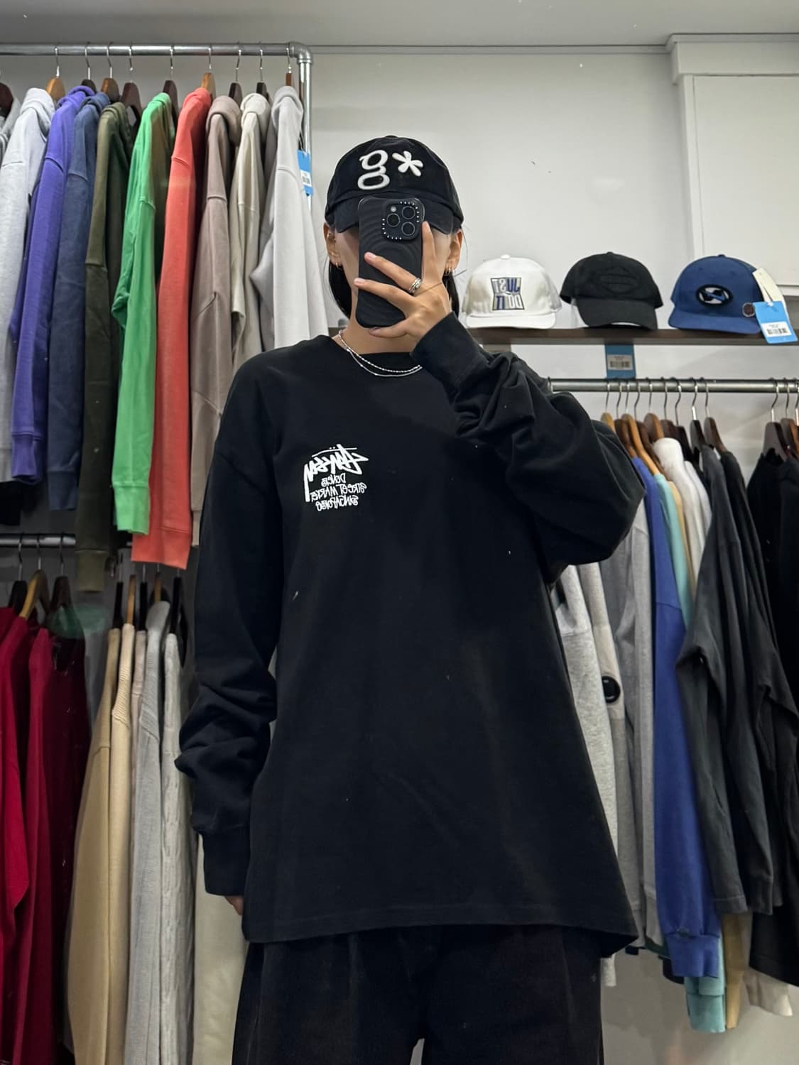 스투시 도버스트릿마켓 싱가폴 롱슬리브 상품이미지5