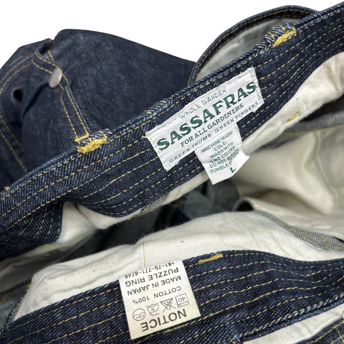사사프라스 가드너 데님팬츠 상품이미지6