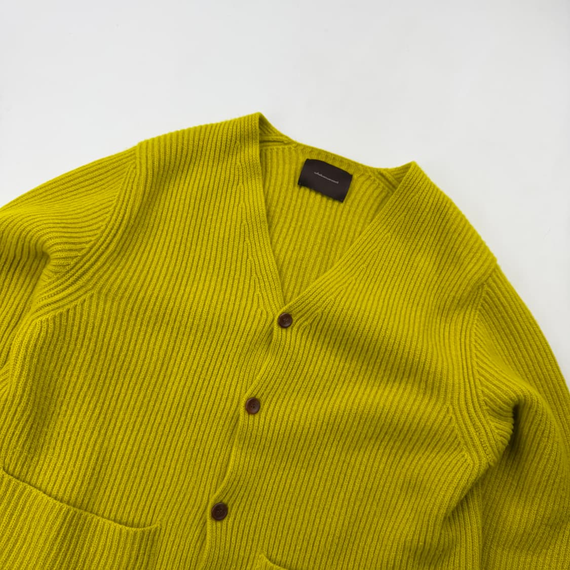 왓에버위원트 메리노울 니트 가디건 상품이미지2