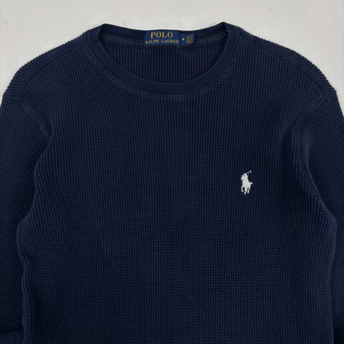 폴로 와플 롱슬리브 상품이미지4