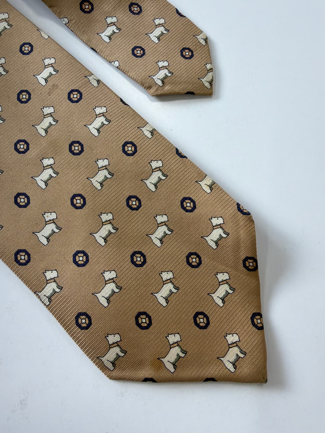 제이프레스(J press) 강아지패턴 실크 넥타이 8.5cm 상품이미지4