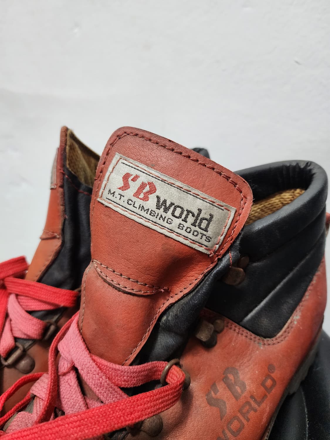 빈티지 SB World 통가죽 등산화 상품이미지4